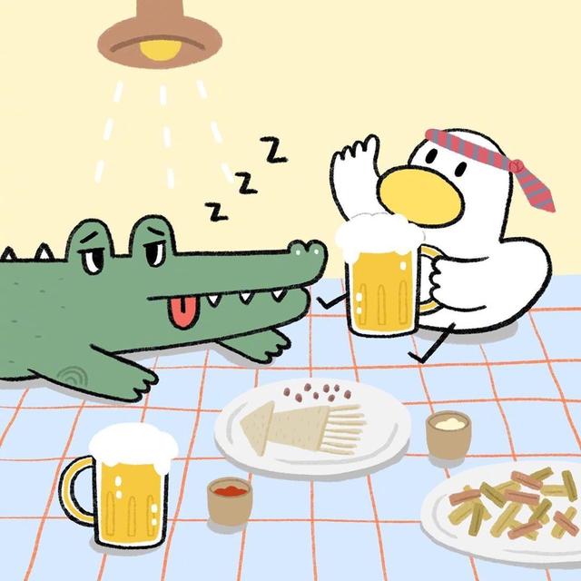 小鳄(小鳄鱼头像),今天也辛苦了鸭(小鳄鱼头像图片大全可爱)