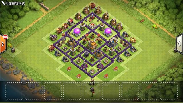 coc最恶心的七本阵营，夜世界七本最恶心阵型（部落冲突七本阵型配兵分享）