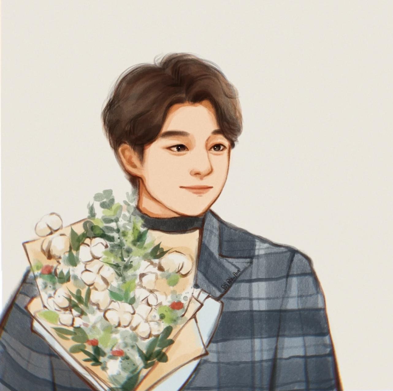 超酷CP情头♡撒拉黑哟，微信头像，超酷CP情头♡撒拉黑哟（抖音热门手绘情侣头像）