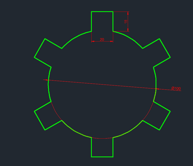 cad直线怎么加粗（学CAD的秘诀就是一天一个实例图形）