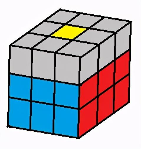 魔方第一层公式，魔方第一层快速形成立体十字（只用两条公式复原魔方）