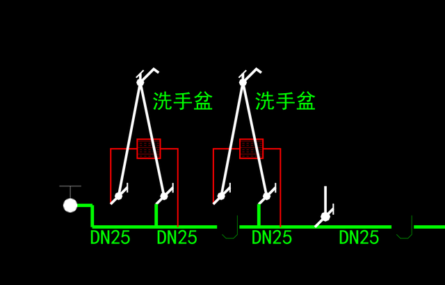 在天正暖通中如何画一根管道，天正给排水管道立管怎么画（环艺实操天正给水系统）
