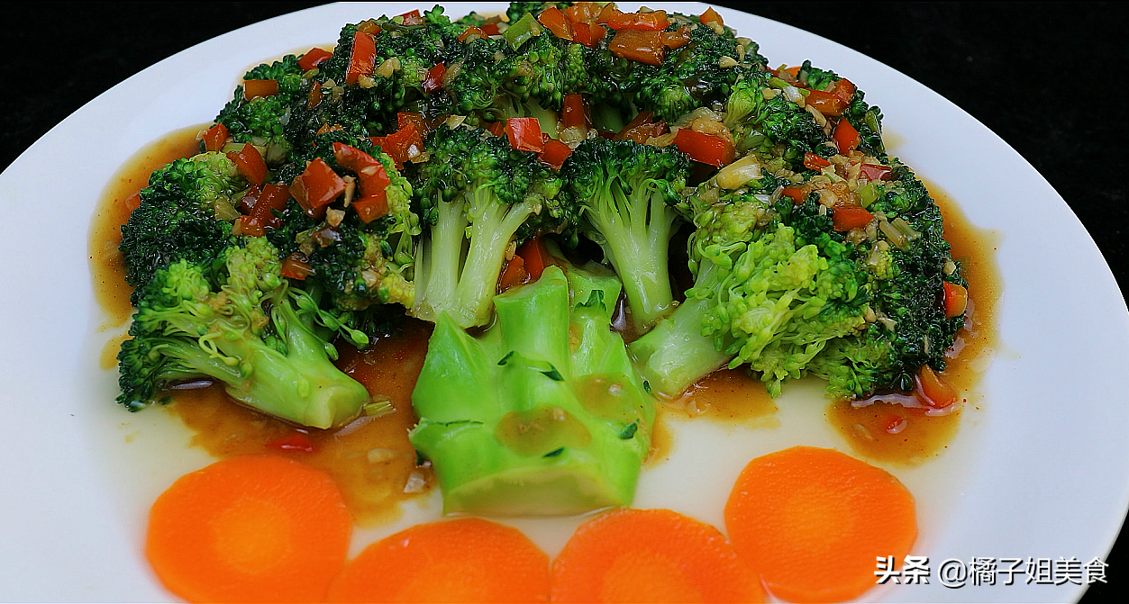 圖片[7]-【西蘭花胡蘿卜彩椒拼盤】做法步驟圖 色彩繽紛孩子也愛吃-起舞食譜網