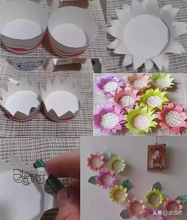 怎么用纸杯做手工，被幼师完爆的一次性纸杯手工