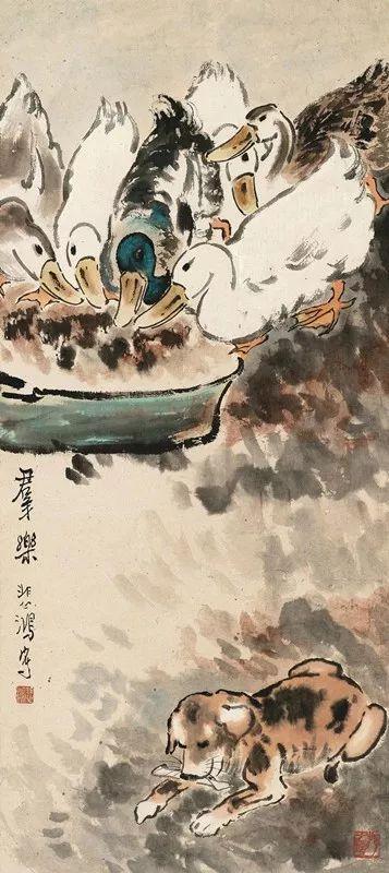 徐悲鸿擅长画什么，徐悲鸿爱画什么（徐悲鸿 国画辑录欣赏）