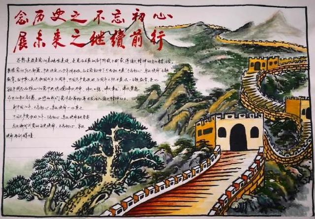 关于建国70周年的手抄报，建国70周年手抄报怎么画（62张国庆节手抄报通用模板）