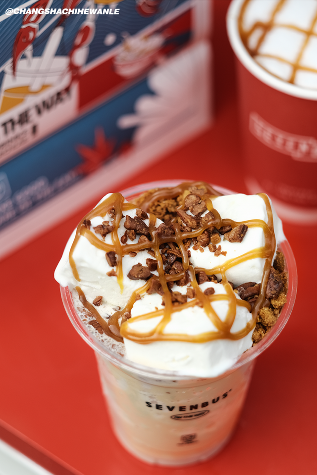 sevenbus奶茶店，seven7香港店（SEVENBUS空降国金街）