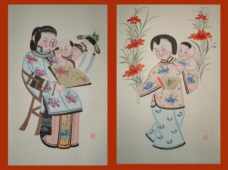 扑灰年画，扑灰年画图片（中国一绝《扑灰年画》汉族传统民间艺术）