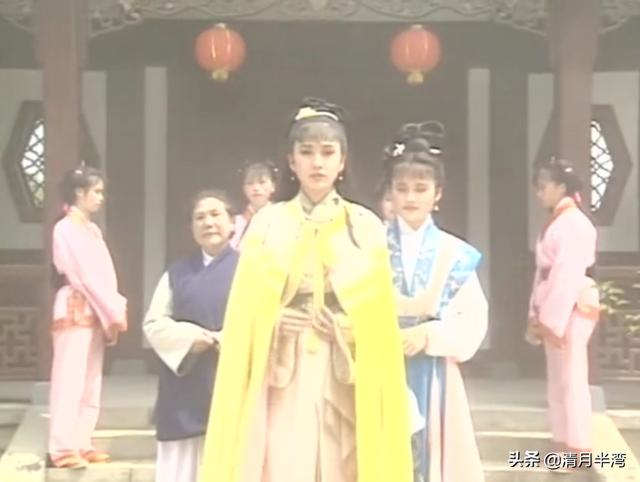 蒋梦婕林黛玉美图，七版黛玉进贾府