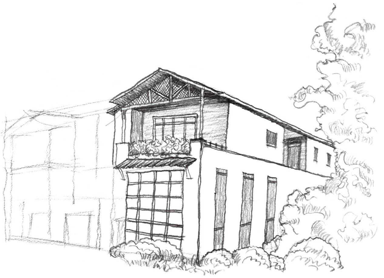 绘画主题——现代建筑