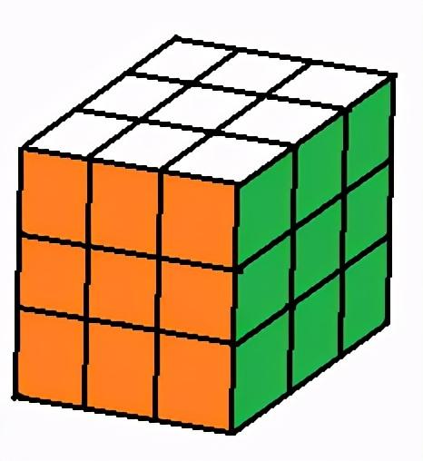 魔方第一层公式，魔方第一层快速形成立体十字（只用两条公式复原魔方）