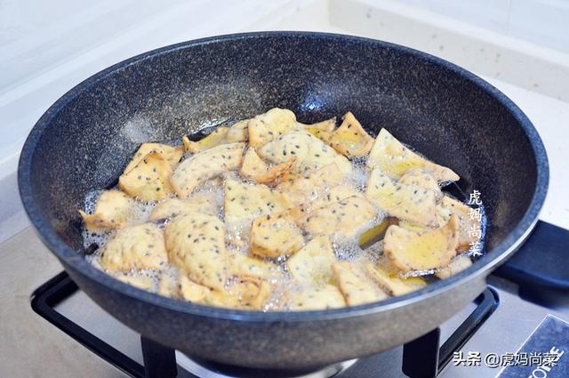 丰县焦叶子正宗做法，放到开春都能拿出来炸着吃