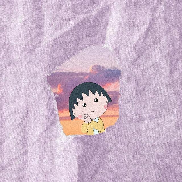 丸子家族头像·望喜微信，丸子家族头像·望喜（樱桃小丸子头像背景图）