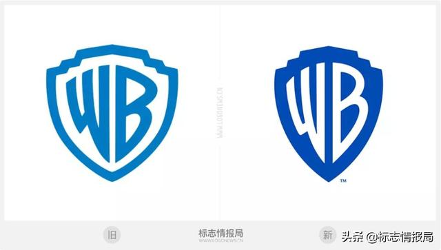 华纳兄弟（Warner Bros）在成立100周年之际启用新LOGO