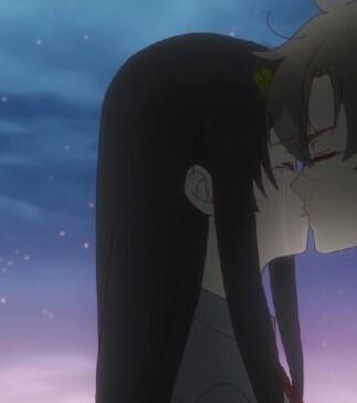 情侣头像动漫头像情头微信，情侣头像动漫头像情头（情侣头像：多庆幸我所贪念的）