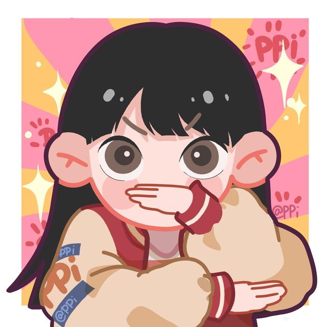 手绘情侣头像微信，手绘情侣头像（甜度爆表的狗粮来了）