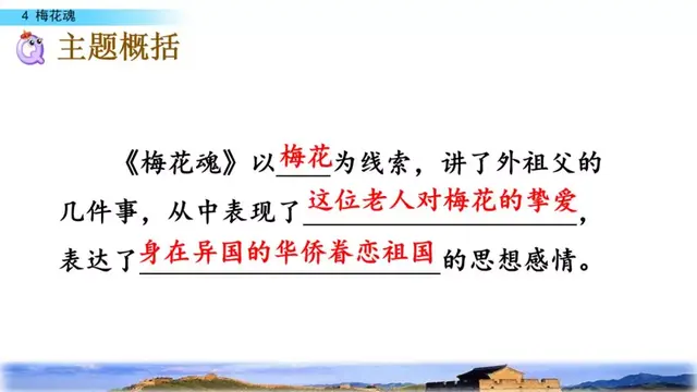 颇负盛名的拼音，颇负盛名的负字是什么意思（部编版五年级语文下册第四课《梅花魂》知识点及课堂测试题）