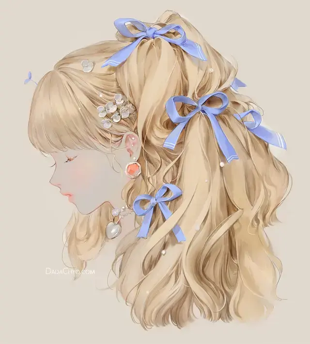 好看有仙气的手绘动漫女生图片 谁还不是个小仙女啊，手绘动漫女孩仙气（超唯美漫风仙气满满小姐姐插画）