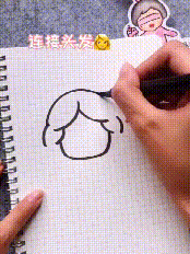抖音最火可爱简笔画，抖音最火的简笔画（简笔画大佬成团可爱联萌）