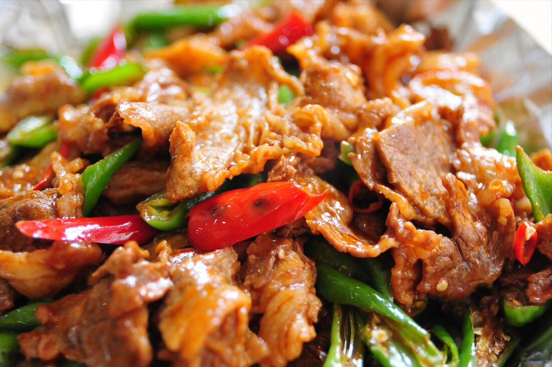 【家常小炒牛肉】