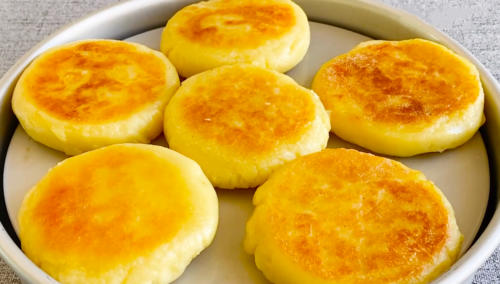 【土豆芝士餅】做法步驟圖 軟糯香甜又拉絲-起舞食譜網