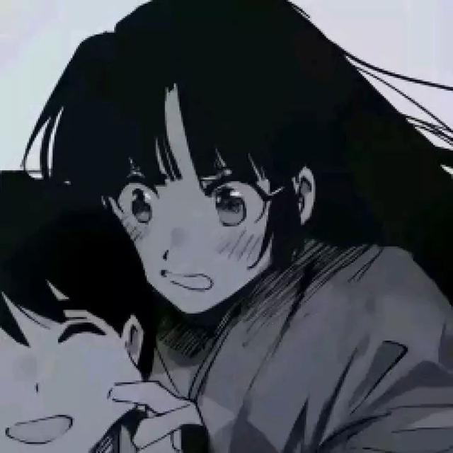 祁宋  风格日系黑白二次元动漫情头，微信头像，祁宋  风格日系黑白二次元动漫情头（黑白动漫情头）