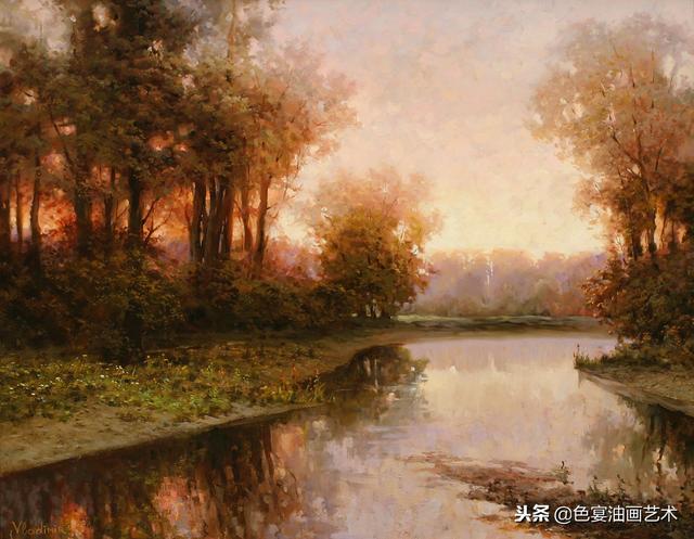 中世纪欧洲绝美油画风景，西方传世风景油画系列集锦