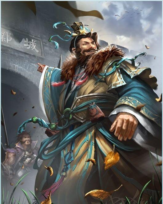三国杀细节最多的原画，另一角度欣赏三国杀武将原画