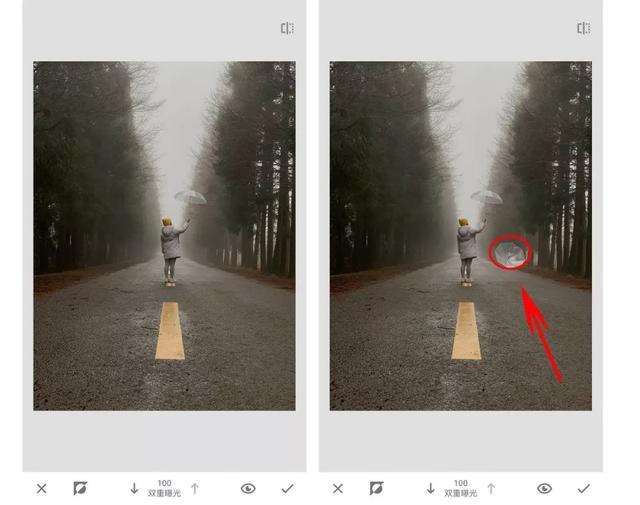 snapseed悬浮照片教程，snapseed倒影怎么做（一个人也能拍出超有趣的悬浮照片）