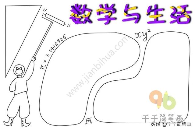 英文手抄报模板，好看英语手抄报模板（简单实用的主题手抄报模板）