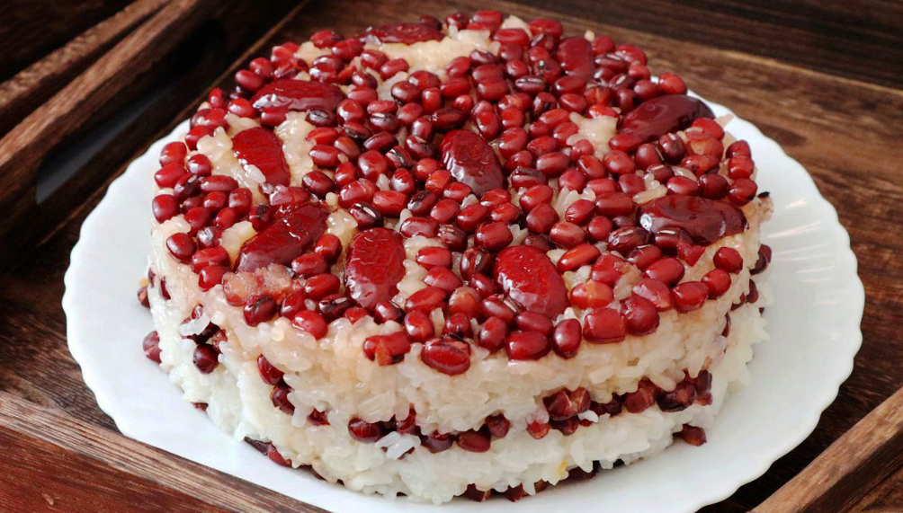 【紅豆糯米糕】做法步驟圖 軟糯香甜 全家人愛吃-起舞食譜網