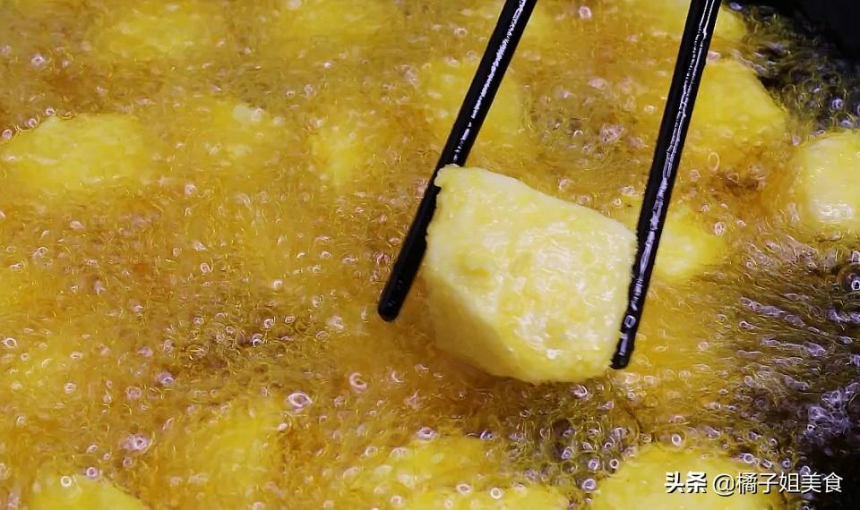 图片[4]-【拔丝苹果】做法步骤图 香甜可口 老少皆宜-起舞食谱网