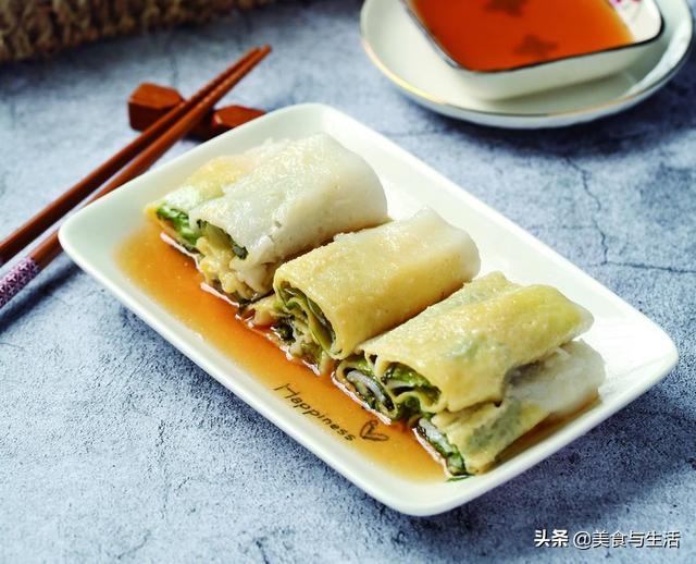 怎么做肠粉好吃又简单的方法，想吃肠粉不用买
