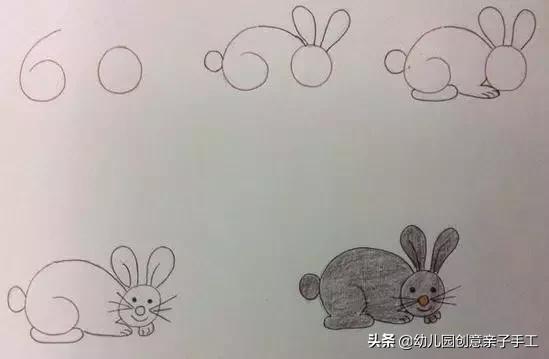 用数字画小动物，数字画老鼠（寥寥几笔画出这些可爱的动物）