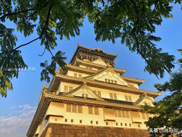 日本大阪之旅：一定不能错过的古建筑，大阪城公园之天守阁