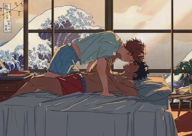 男男爱博客图片，怎么把图片缩小（基友图，这无以言表的基情啊）