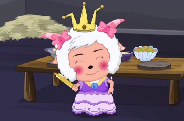 母绵羊长角吗,绵羊母羊会长角吗(美羊羊的羊角并非什么穿帮)