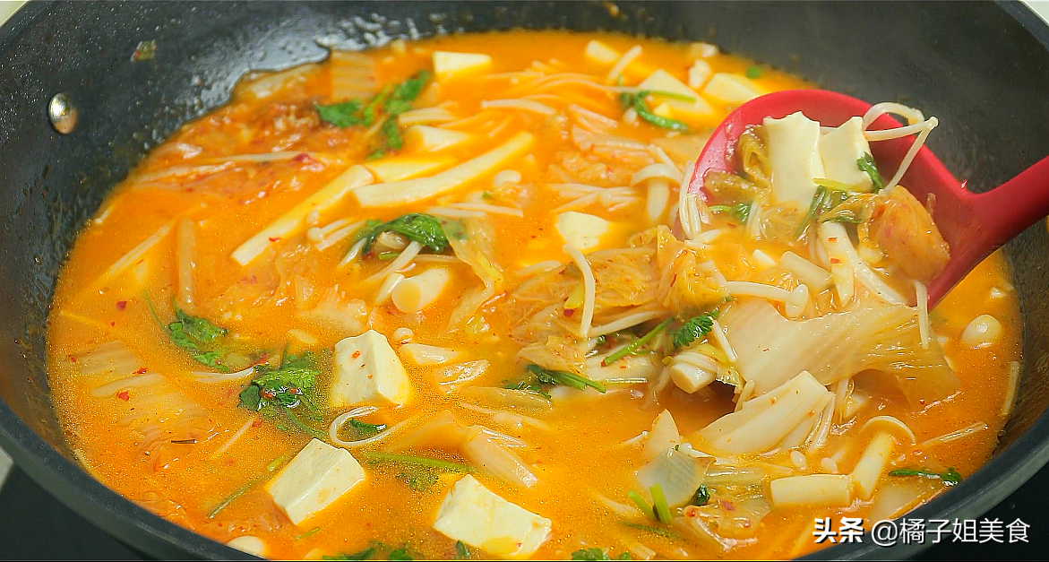 圖片[6]-【辣白菜豆腐湯】做法步驟圖 開胃又營養 寒冷季節的最佳選擇-起舞食譜網