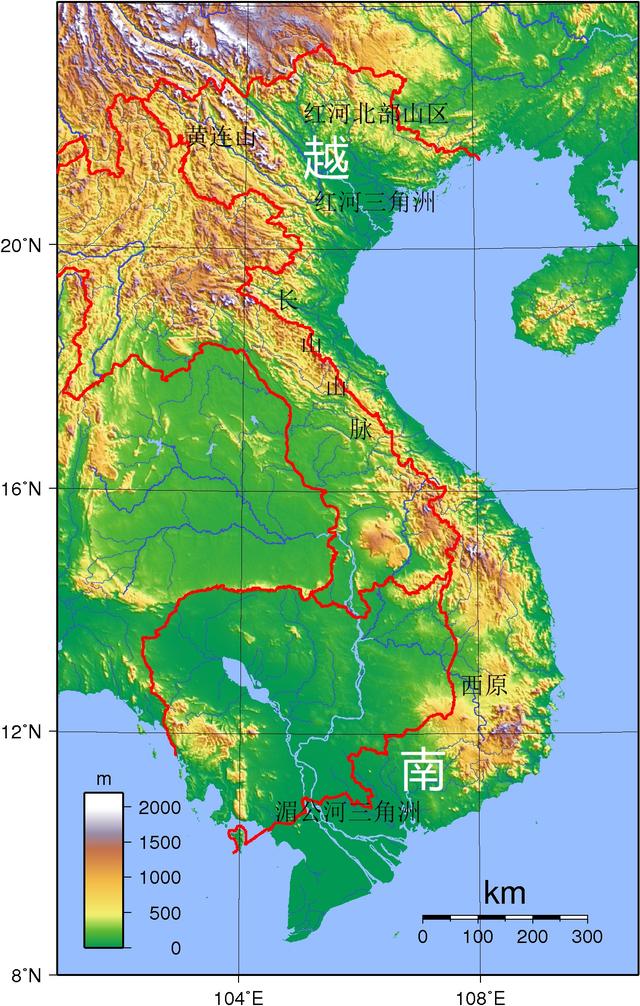 中南半岛地势特征，中南半岛地形图（“中南半岛”的地形特征）