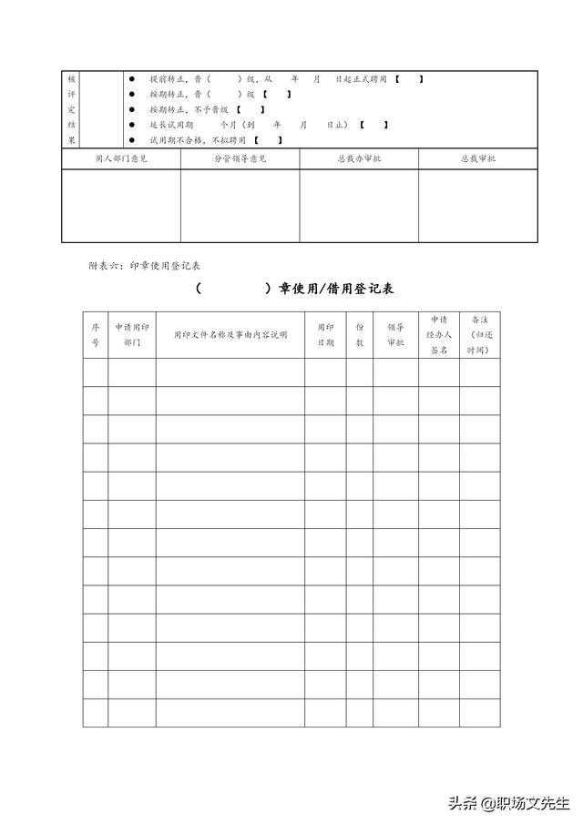 物品移交清单表格，物品统计清单表格（公司管理表格汇编<全套>）