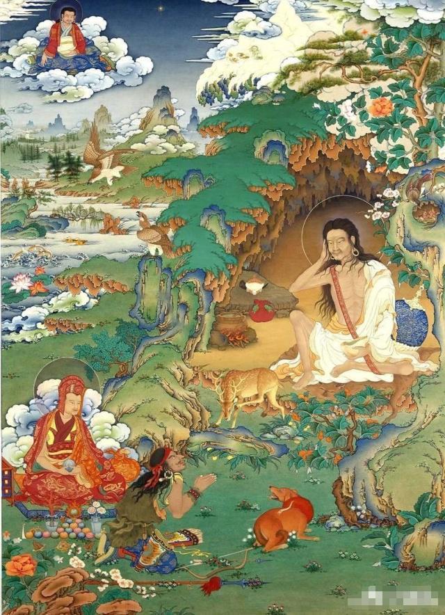 米拉日巴简介，米拉日巴图片大全（少年米拉日巴施用黑咒）