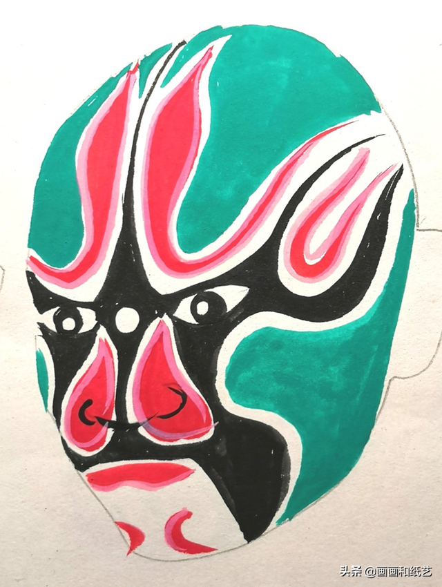 京剧脸谱颜色含义，京剧脸谱颜色的含义（绿色系京剧脸谱的人物特点）