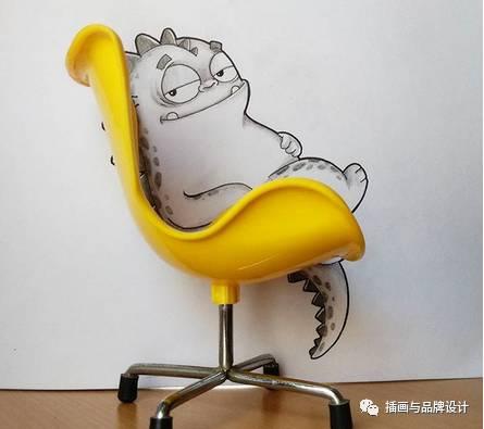 小恐龙怎么画，恐龙怎么画简单又好看（创意手绘丨他画出一只很有戏的小恐龙）