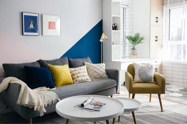 如何选择墙面漆颜色，一面墙刷多种颜色