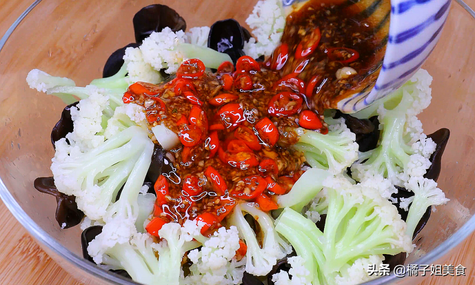 图片[5]-凉拌花菜黑木耳做法 开胃下饭 上桌瞬间被扫光-起舞食谱网