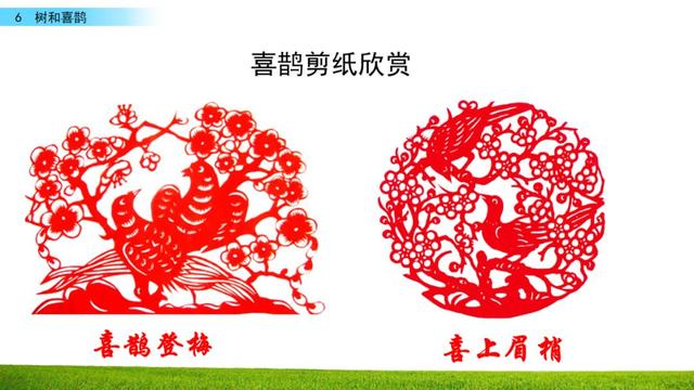 乐的偏旁，部编版一年级下册语文第6课《树和喜鹊》知识点+图文讲解