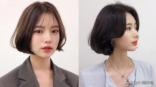 韩式流行发型，修饰脸型露出锁骨让你更美丽（韩式的发型）