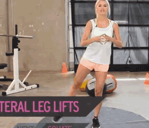 1个下蹲动作 提臀又瘦腿 即学即会，1个下蹲动作（把臀练翘腿练细）