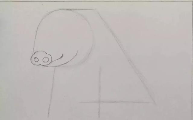 猪头简笔画怎么画，让我们一起学一下小猪简笔画吧