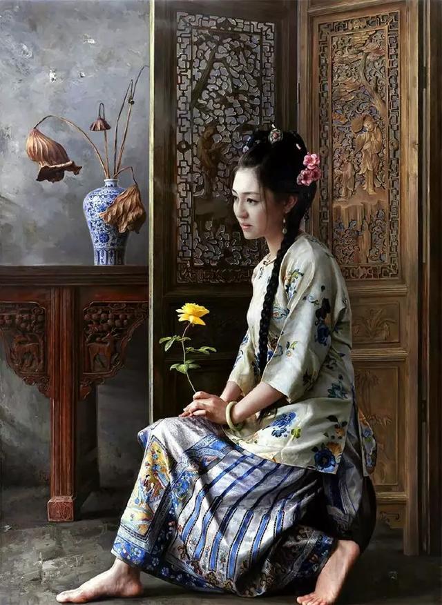著名油画家,中国当代十大油画家(谁说不能用油画来画中国传统女子) 著名油画家,中国当代十大油画家(谁说不能用油画来画中国传统女子)